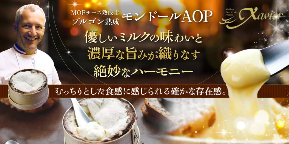 【MOF F ブルゴン熟成】モンドールAOP 約450g(2月便)