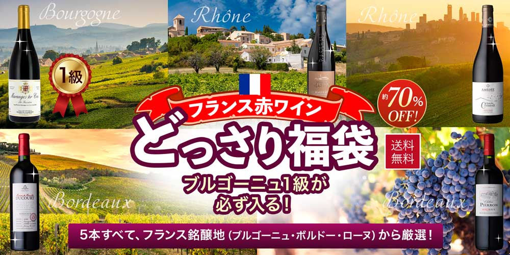 フランス赤ワイン どっさり福袋