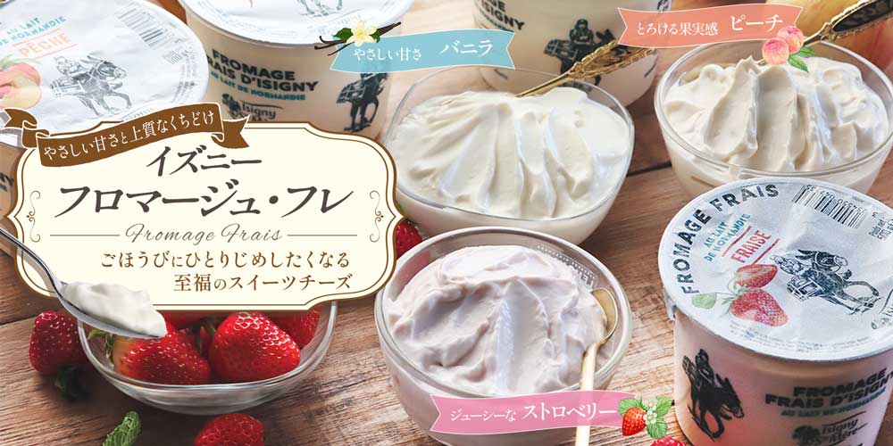 【イズニー】フロマージュ・フレ 約500g