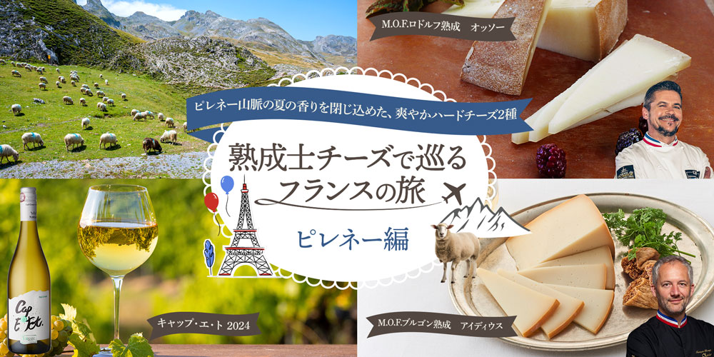 熟成士チーズで巡るフランスの旅 ピレネー編
