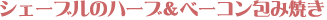 �V�F�[�u���̃n�[�u���x�[�R����ݏĂ�