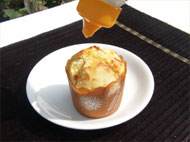 チーズマフィン 2種