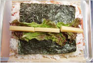 スモークサーモンのチーズロール